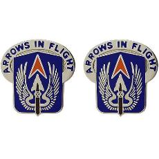 112th Aviation Regiment Unit Crest (Arrows in Flight)